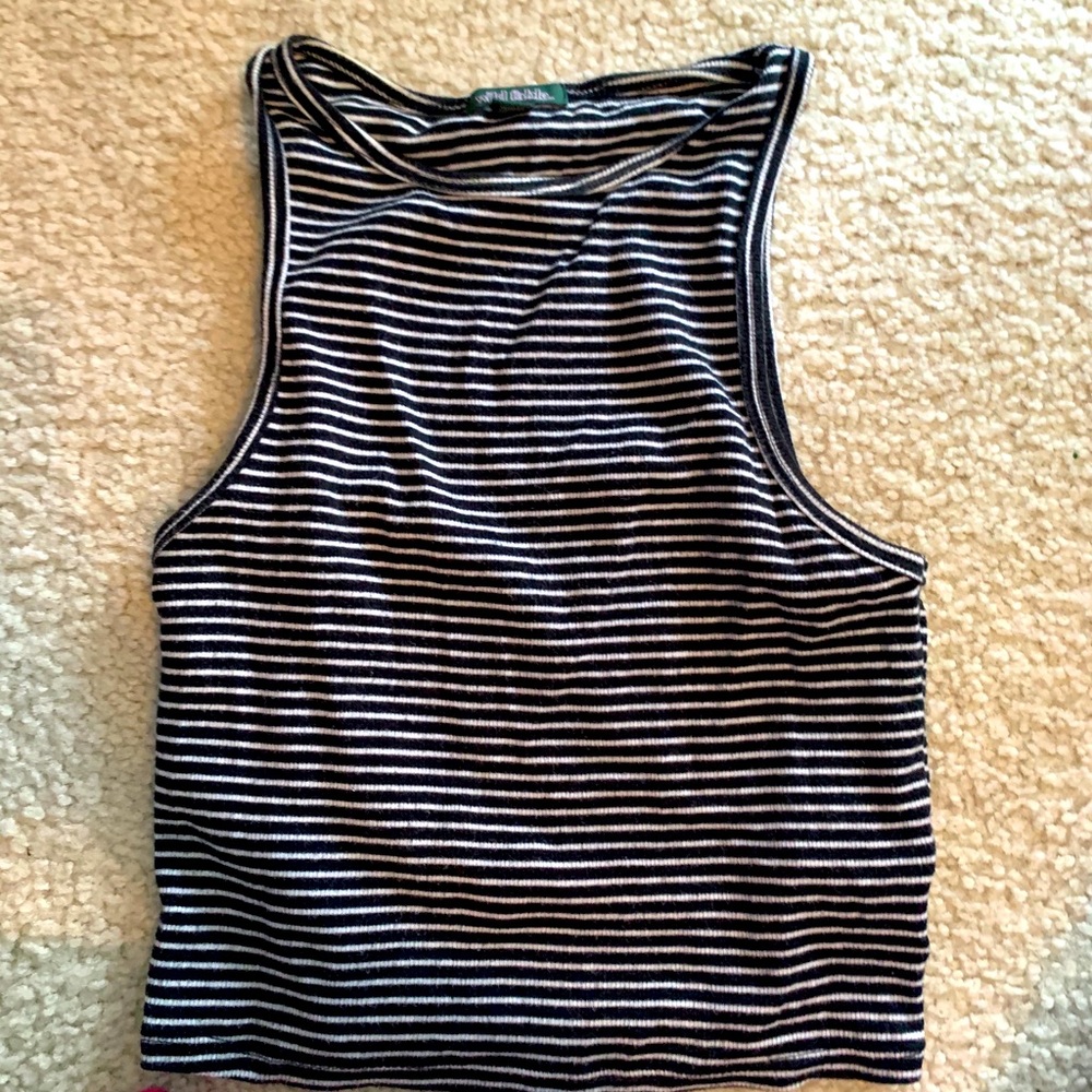 Women’s cropped tank top